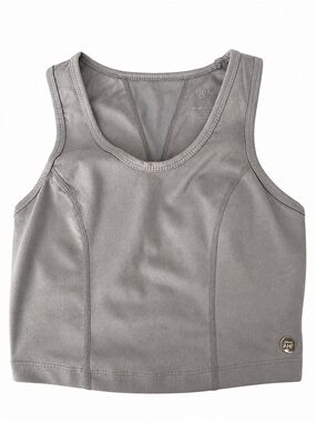 Jones New York Gray Athletic Cropped Tank